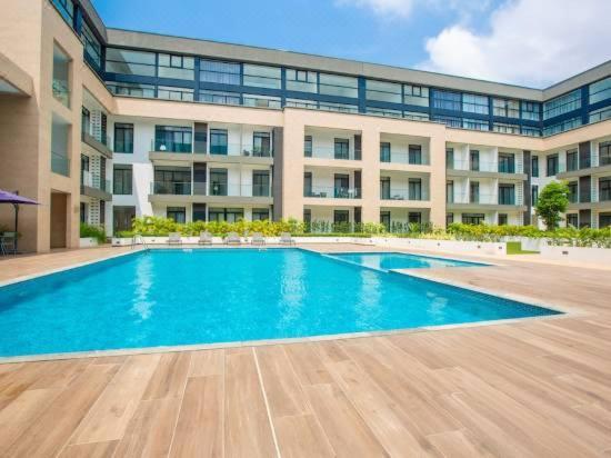 The Avery Loft At Embassy Gardens, Cantonments Accra Exteriör bild